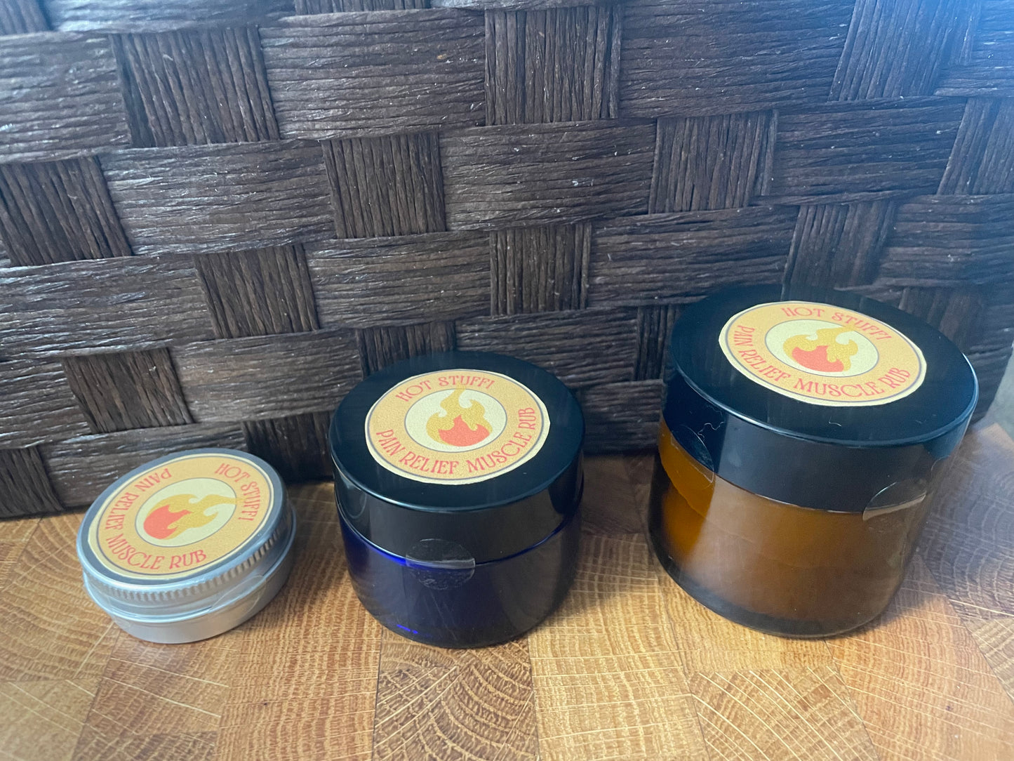 Hot Stuff! Pain Relief Muscle Rub